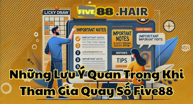 Những Lưu Ý Quan Trọng Khi Tham Gia Quay Số Five88