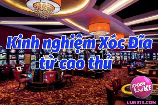 Hình ảnh cung cấp lời khuyên từ các cao thủ khi chơi xóc đĩa