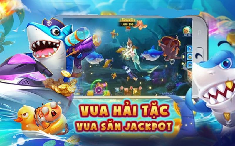 Hình ảnh game bắn cá Vua Hải Tặc, nơi người chơi có thể nhận mã code 50k.