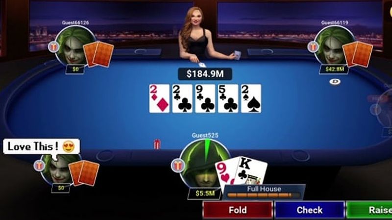 Hình ảnh về trò chơi Poker